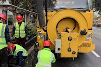 暴雨說來就來，為緩解城市內(nèi)澇他們做出了不懈努力